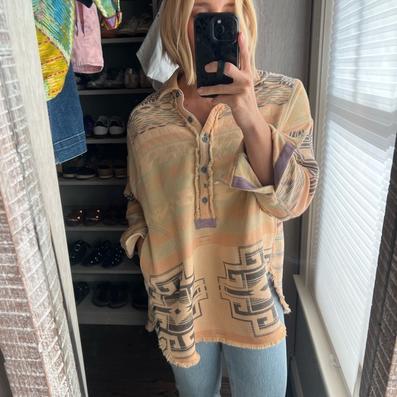 Free People We The Free Arizona Sky Pullover - Picture 6 of 6